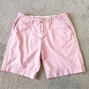 Polo Ralph Lauren Men's Pink Flat Front Shorts Sz 36 Classic Preppy Boating 10"